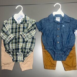 NWT Bundle of 2- Baby Boy Outfits with Pants